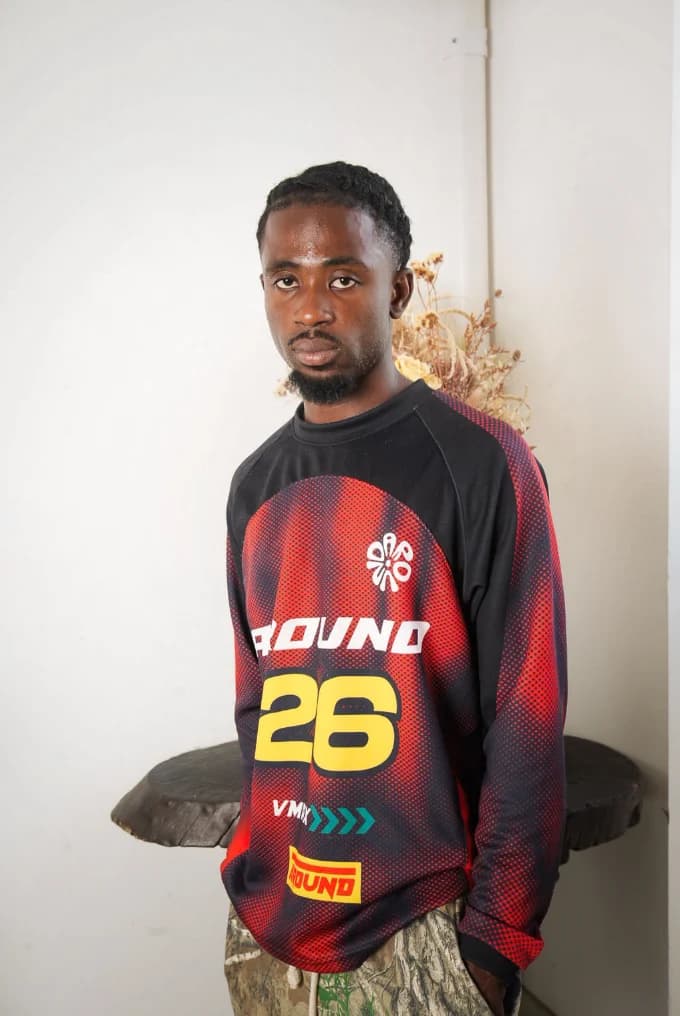 Red 26 race jersey