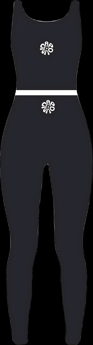 Around Women Short Sleeves Midnight Bloom set